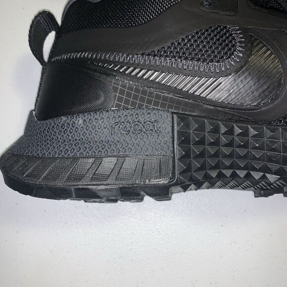 Size 10.5 - Nike React SFB Carbon Mid Black Anthracite 2022 Boot Shoe - Picture 9 of 9